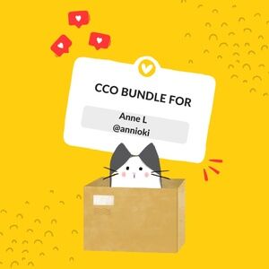 CCO bundle for Anne L - @annioki